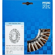 Immagine di PFERD Spazzole a disco, filo ritorto POS RBG 17813/22,2 CT INOX 0,50