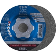 Immagine di PFERD disco da sbavo CC-GRIND CC-GRIND-FLEX 115 SG STEEL FINE