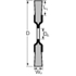 Immagine di PFERD Spazzole a disco, filo non ritorto RBUP 25025/50,8 SiC 80 1,10 FLEX