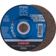 Immagine di PFERD Dischi da sbavo E 125-7 CERAMIC SG COMFORT STEEL