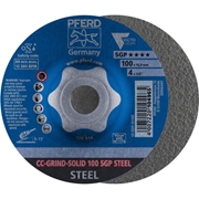 Immagine di PFERD disco da sbavo CC-GRIND CC-GRIND-SOLID 100 SGP STEEL/16,0