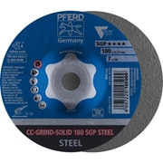 Immagine di PFERD disco da sbavo CC-GRIND CC-GRIND-SOLID 180 SGP STEEL