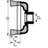 Immagine di PFERD Spazzole a tazza con foro filettato, filo ritorto TBGR 80/M14 ST 0,50