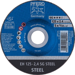 Immagine di PFERD Dischi da taglio EH 125-2,4 SG STEEL