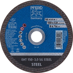 Immagine di PFERD Dischi da taglio EHT 150-3,0 SG STEEL