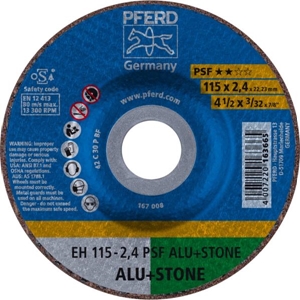 Immagine di PFERD Dischi da taglio EH 115-2,4 PSF ALU+STONE