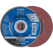 Immagine di PFERD Disco lamellare POLIFAN PFF 115 A 40 SG STEELOX