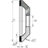 Immagine di PFERD Utensili abrasivi diamantati 12A2/45° 125-10-2-20 D 126 PHT C75