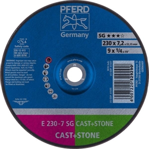 Immagine di PFERD Dischi da sbavo E 230-7 SG CAST+STONE