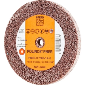 Immagine di PFERD Ruote abrasive compatte POLINOX PNER-H 7506-6 A G