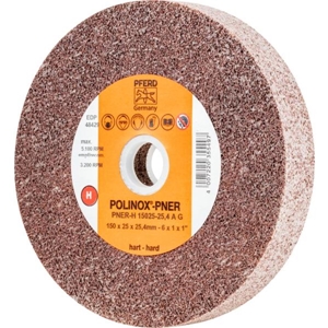 Immagine di PFERD Ruote abrasive compatte POLINOX PNER-H 15025-25,4 A G