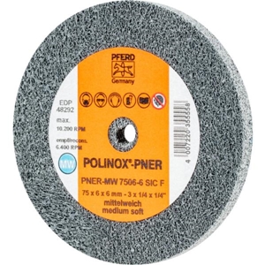 Immagine di PFERD Ruote abrasive compatte POLINOX PNER-MW 7506-6 SiC F