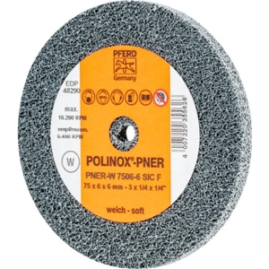 Immagine di PFERD Ruote abrasive compatte POLINOX PNER-W 7506-6 SiC F