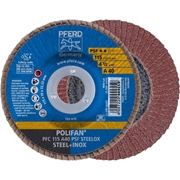 Immagine di PFERD Disco lamellare POLIFAN PFC 115 A 40 PSF STEELOX