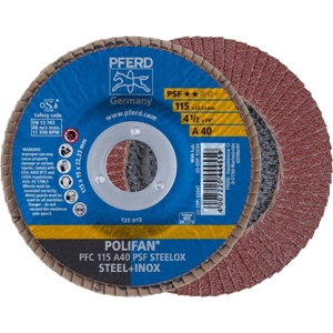 Immagine di PFERD Disco lamellare POLIFAN PFC 115 A 40 PSF STEELOX