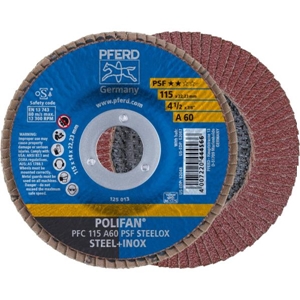 Immagine di PFERD Disco lamellare POLIFAN PFC 115 A 60 PSF STEELOX