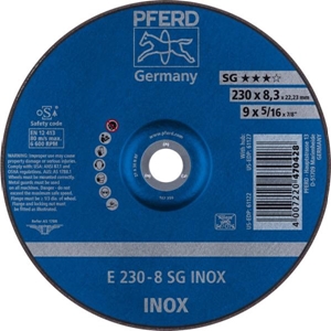 Immagine di PFERD Dischi da sbavo E 230-8 SG INOX