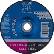 Immagine di PFERD Dischi da sbavo E 180-8 ZIRKON SG CAST+STEEL