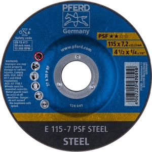 Immagine di PFERD Dischi da sbavo E 115-7 PSF STEEL