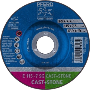 Immagine di PFERD Dischi da sbavo E 115-7 SG CAST+STONE