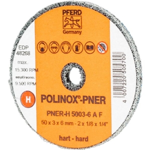 Immagine di PFERD Ruote abrasive compatte POLINOX PNER-H 5003-6 A F