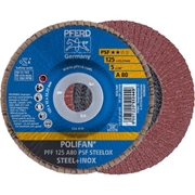 Immagine di PFERD Disco lamellare POLIFAN PFF 125 A 80 PSF STEELOX