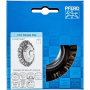 Immagine di PFERD Spazzole coniche con foro filettato, filo ritorto POS KBG 10013/M14 CT INOX 0,35