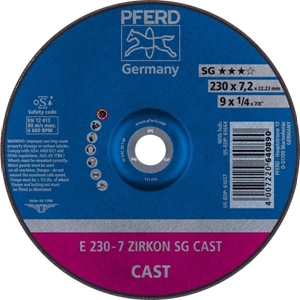 Immagine di PFERD Dischi da sbavo E 230-7 ZIRKON SG CAST