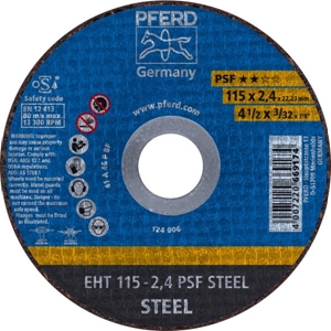 Immagine di PFERD Dischi da taglio EHT 115-2,4 PSF STEEL