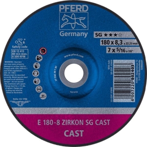 Immagine di PFERD Dischi da sbavo E 180-8 ZIRKON SG CAST