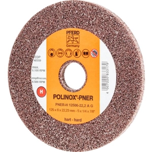 Immagine di PFERD Ruote abrasive compatte POLINOX PNER-H 12506-22,2 A G