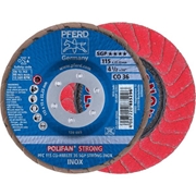 Immagine di PFERD Disco lamellare POLIFAN PFC 115 CO-FREEZE 36 SGP STRONG INOX