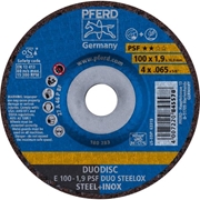 Immagine di PFERD Dischi da sbavo E 100-1,9 PSF DUO STEELOX/16,0