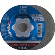 Immagine di PFERD disco da sbavo CC-GRIND CC-GRIND-SOLID 115 SG STEEL