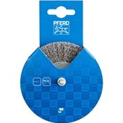 Immagine di PFERD Spazzole a disco con gambo, filo non ritorto POS RBU 10010/6 ST 0,30