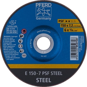 Immagine di PFERD Dischi da sbavo E 150-7 PSF STEEL