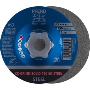 Immagine di PFERD disco da sbavo CC-GRIND CC-GRIND-SOLID 150 SG STEEL