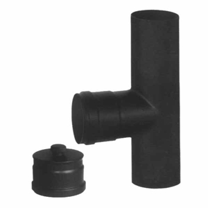 Immagine di GOMITO T ACCIAIO 2MM PELLET NERO