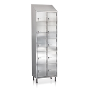 Immagine di Armadio portavivande Inox 10 vani mm.615x400x1930/2140