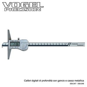 Immagine di CALIBRO PROFONDITA DIGITALE IN METALLO CON GANCIO